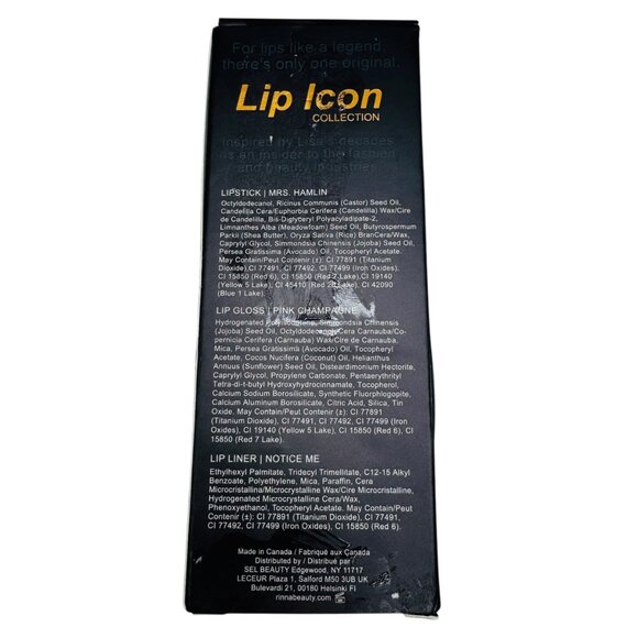 Lisa Rinna Beauty The Heidi Lip Kit In Mrs. Hamlin Pink Champagne & Notice Me - Picture 4 of 5